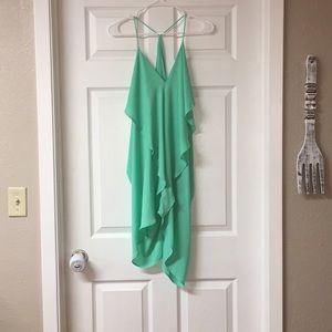 Mint mini dress
